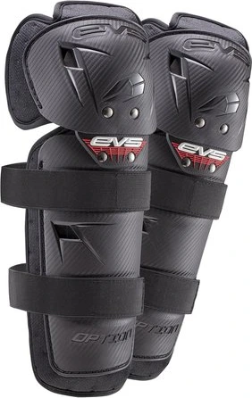 EVS OPTION Knee/Shin Guard pair black (adults)