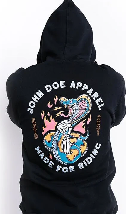 HOODIE SNAKE II BLACK SM