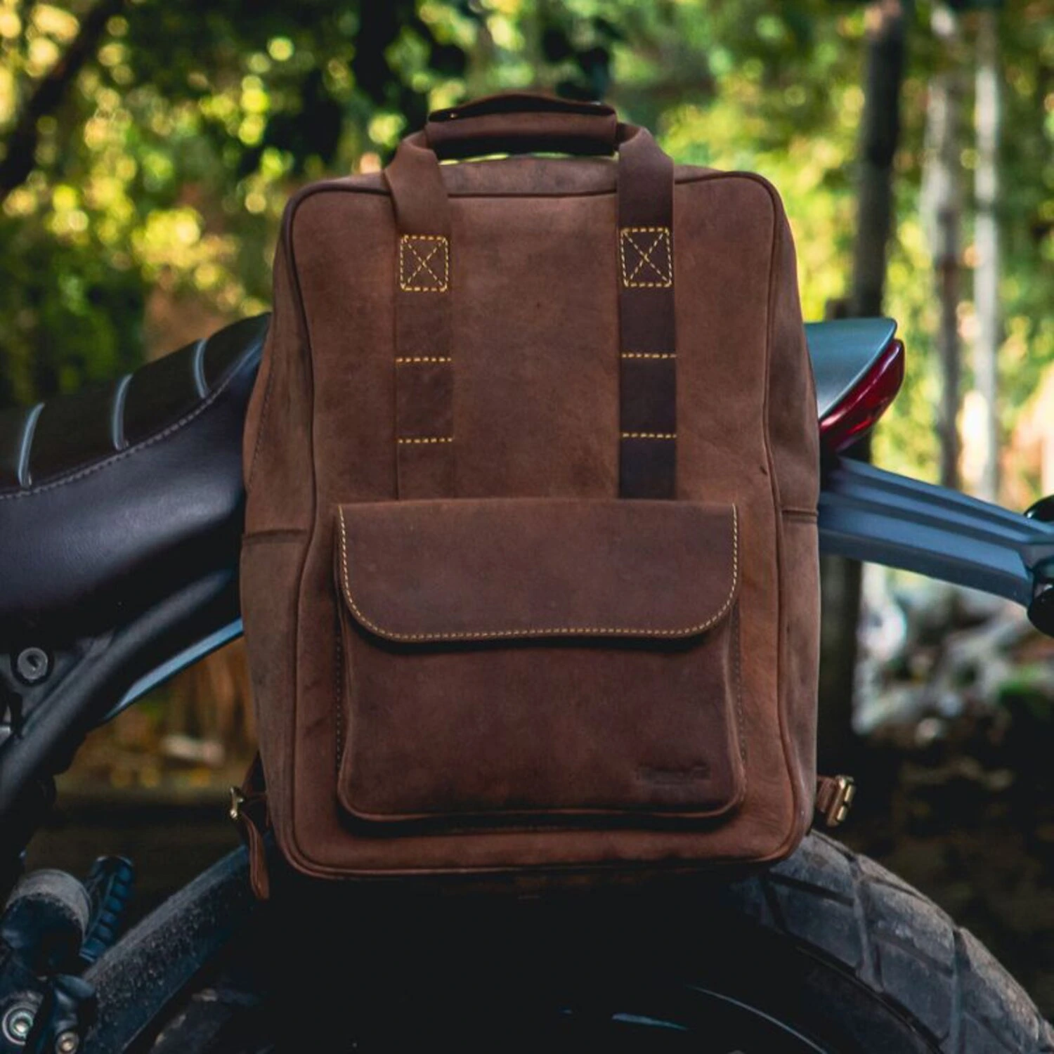 Trip Machine Eastwood backpack, tobacco
