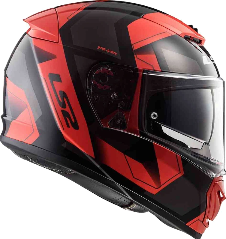 LS2 FF390 BREAKER PHYSICS helmet - 2XL, Black Red