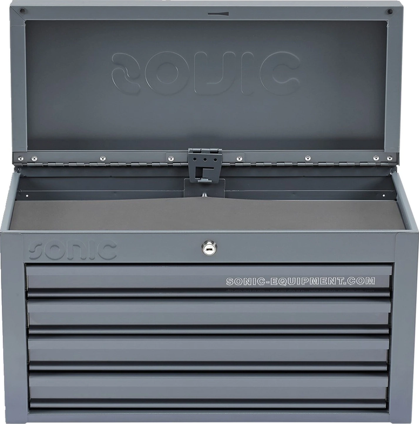 Sonic, Top toolbox metric motorcycle. 89 piece, Black, 566 mm