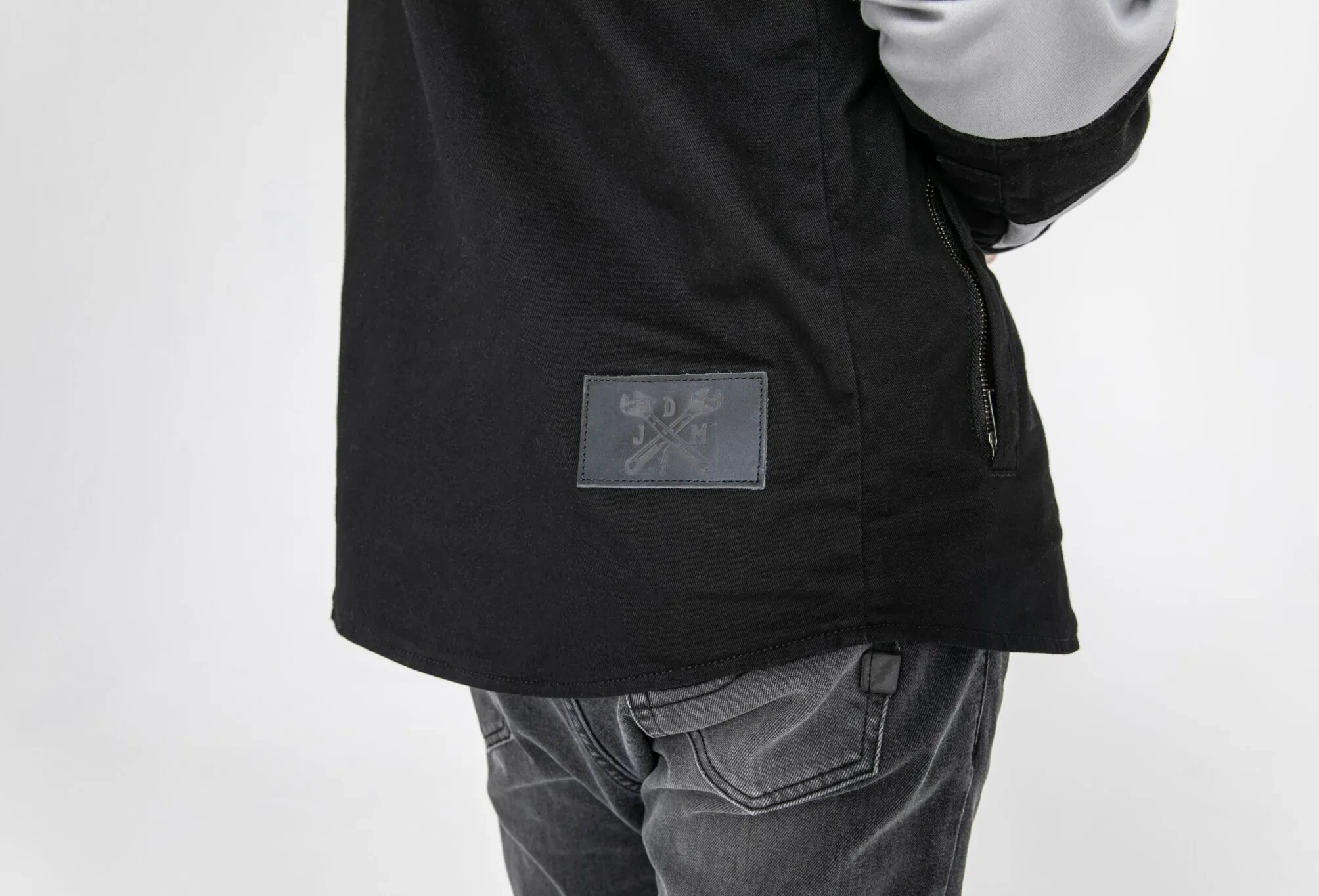 MOTOSHIRT PRISON BLACK/WHITE 5XL