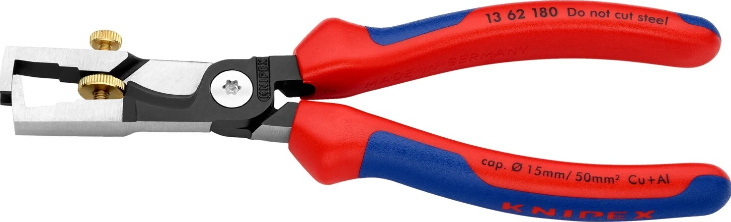 Knipex insulation strippers StriX 180mm, Black