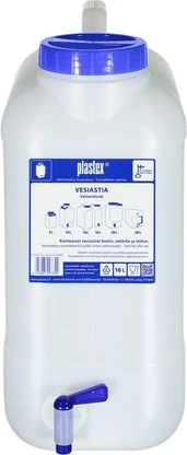 Plastex ūdens tvertne ar krānu 16L
