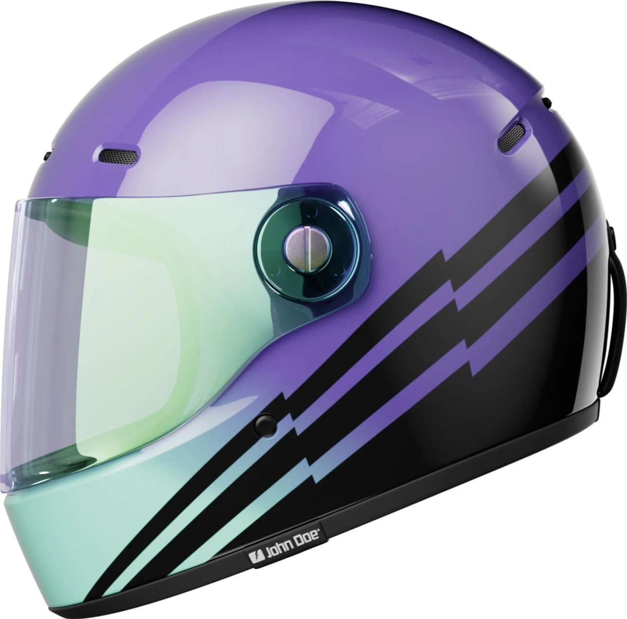 John Doe JD/ONE Spectral helmet, Purple, M, Gloss