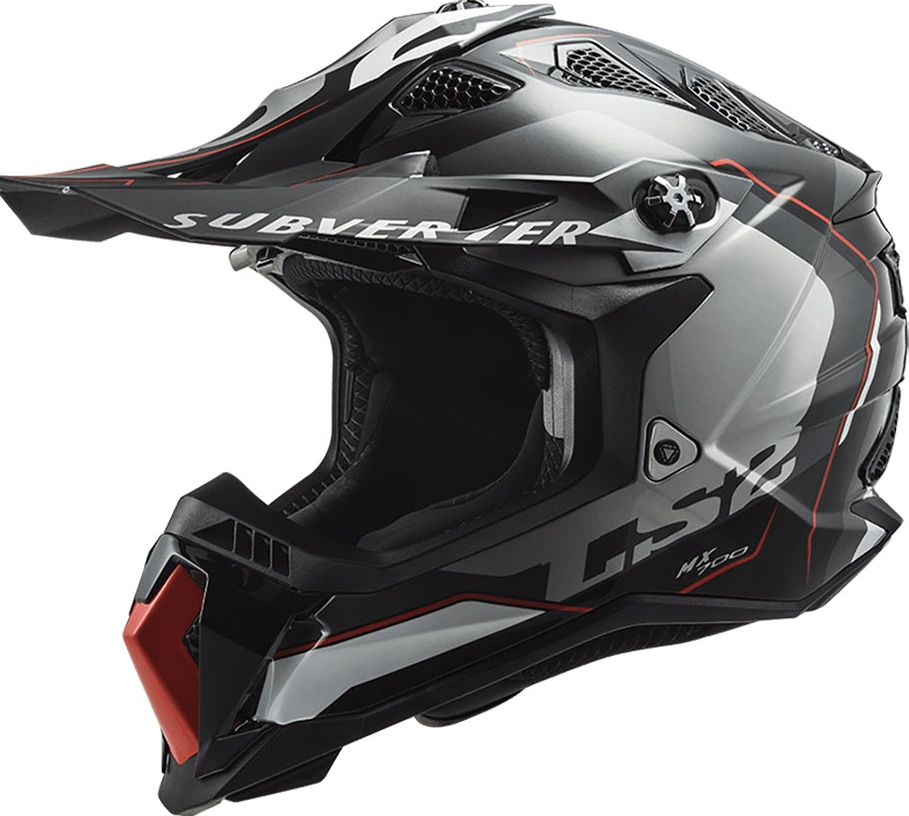 LS2 MX700 SUBVERTER EVO II ARCHED helmet - M, Silver Titanium