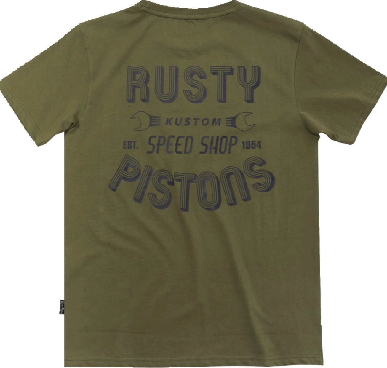 Rusty Pistons Hulton t-shirt, Khaki, S