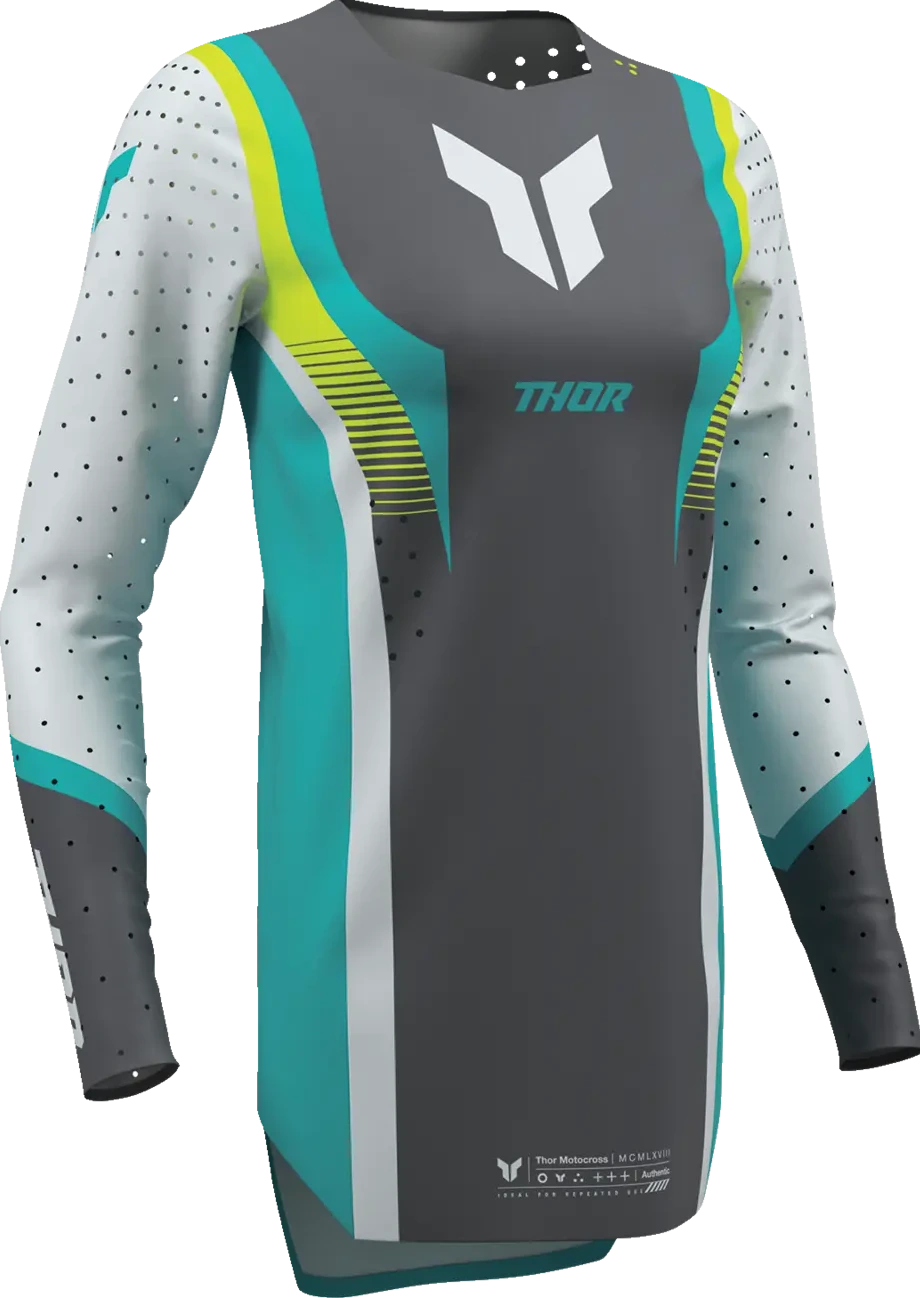 JERSEY WMN SPORTMODE VELOCITY GY/AQ XS