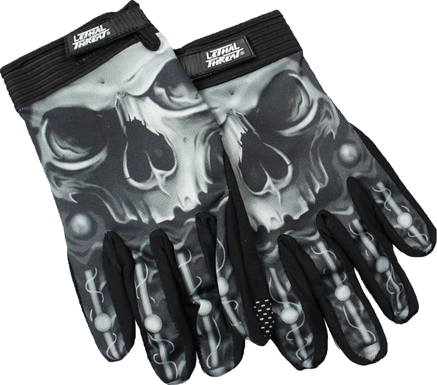 LT Biomechanical Skull gloves, Black, M