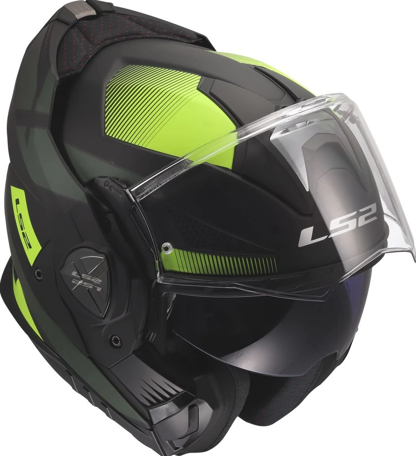 LS2 FF901 ADVANT X NOVA Helmet - Black H-V Yellow, L