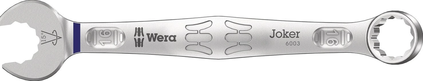 Wera wrenches open/box end 16mm Joker 6003 series metric