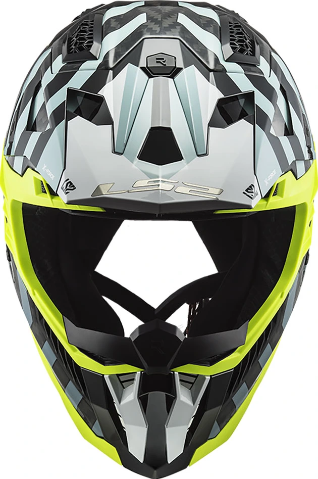 LS2 MX703 C X-FORCE BARRIER helmet - M, Sky Blue