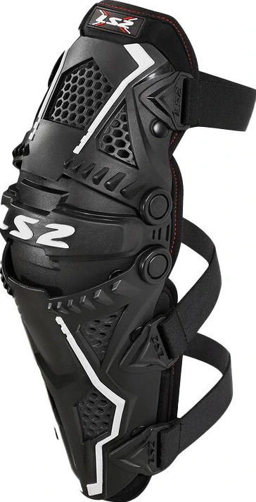 LS2 FORTRESS KNEE PROTECTOR - Black