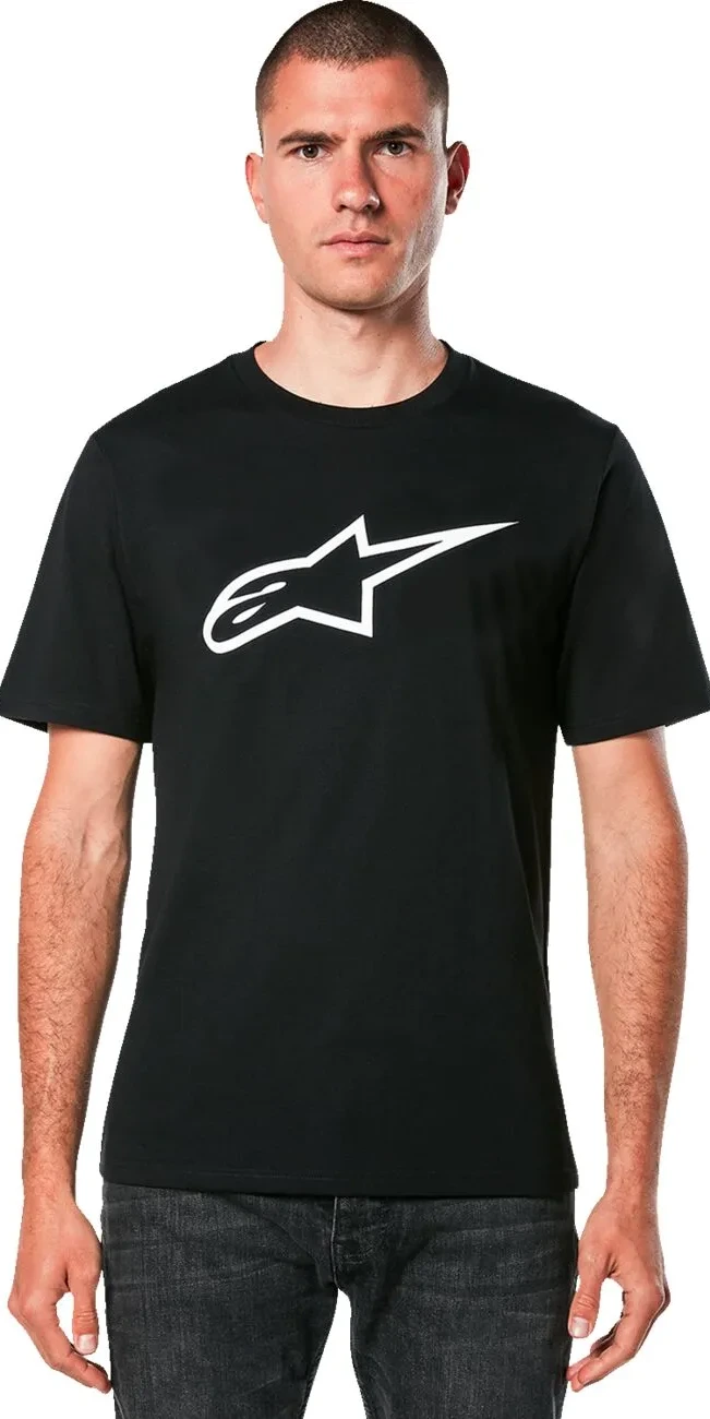 TEE SS CSF AGELESS 2.0 BLK/WHT M
