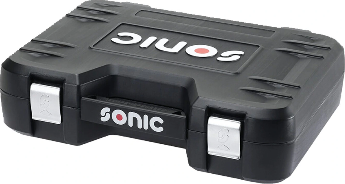 Sonic, combination socket/bit set 85-piece. US/SAE, 400 mm