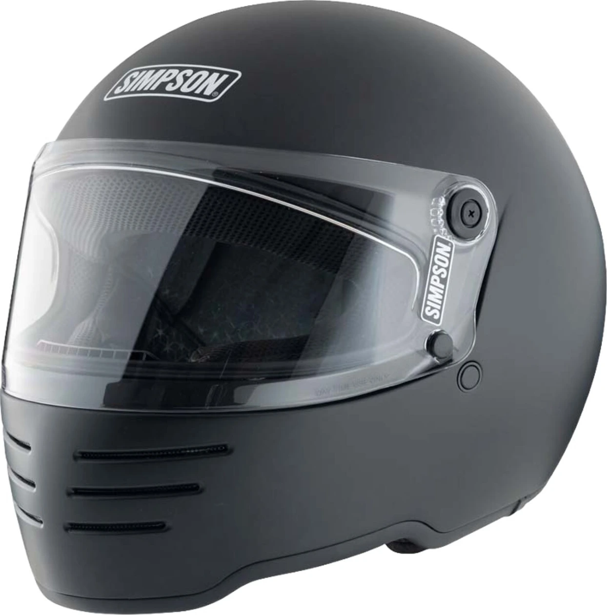 Simpson M62 helmet, Black, S, matt