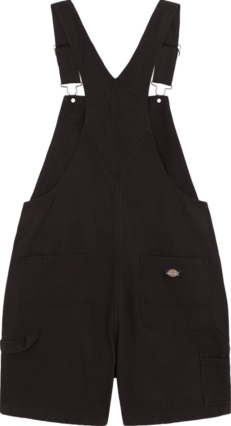 Dickies Canvas short female bib, Black, L