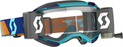 Scott Goggle Fury WFS royal blue/orange clear works