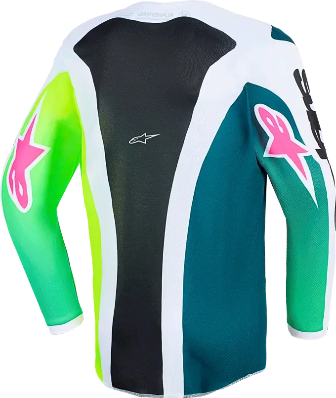JERSEY YTH FLUID PORTL GRN/WH/BLK S
