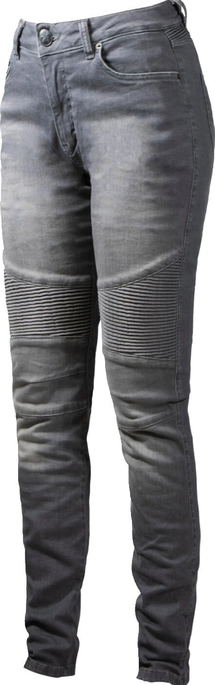 John Doe Betty Biker Jeans, light grey, 27/34