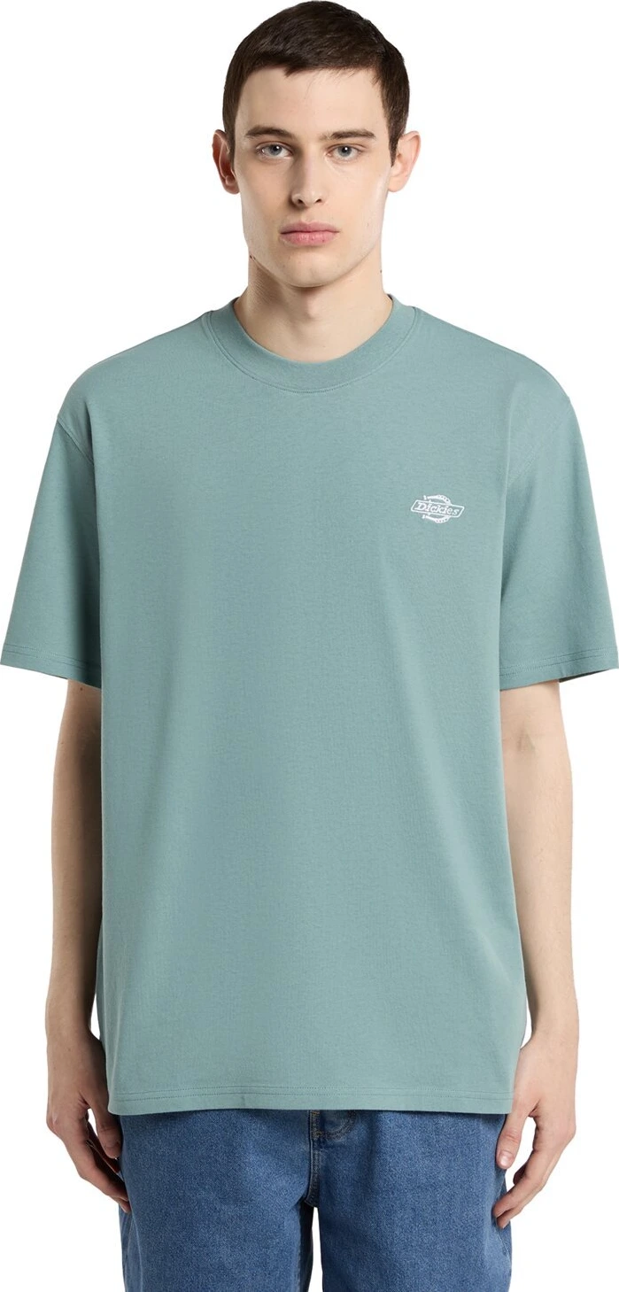 Dickies Summerdale t-shirt, stormy sea Blue, M