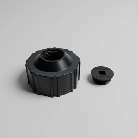 Tuff Jug Standard Cap w/ Plug - Black (GEN 3)