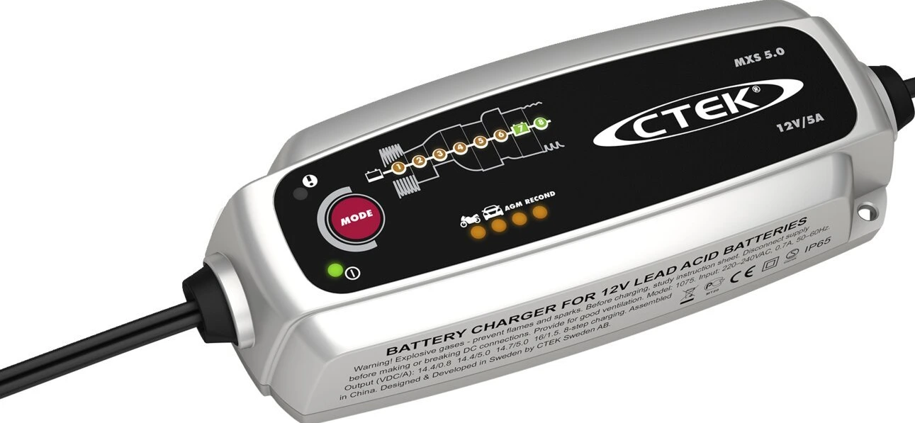 CTEK, MXS 5.0 T battery charger, EU