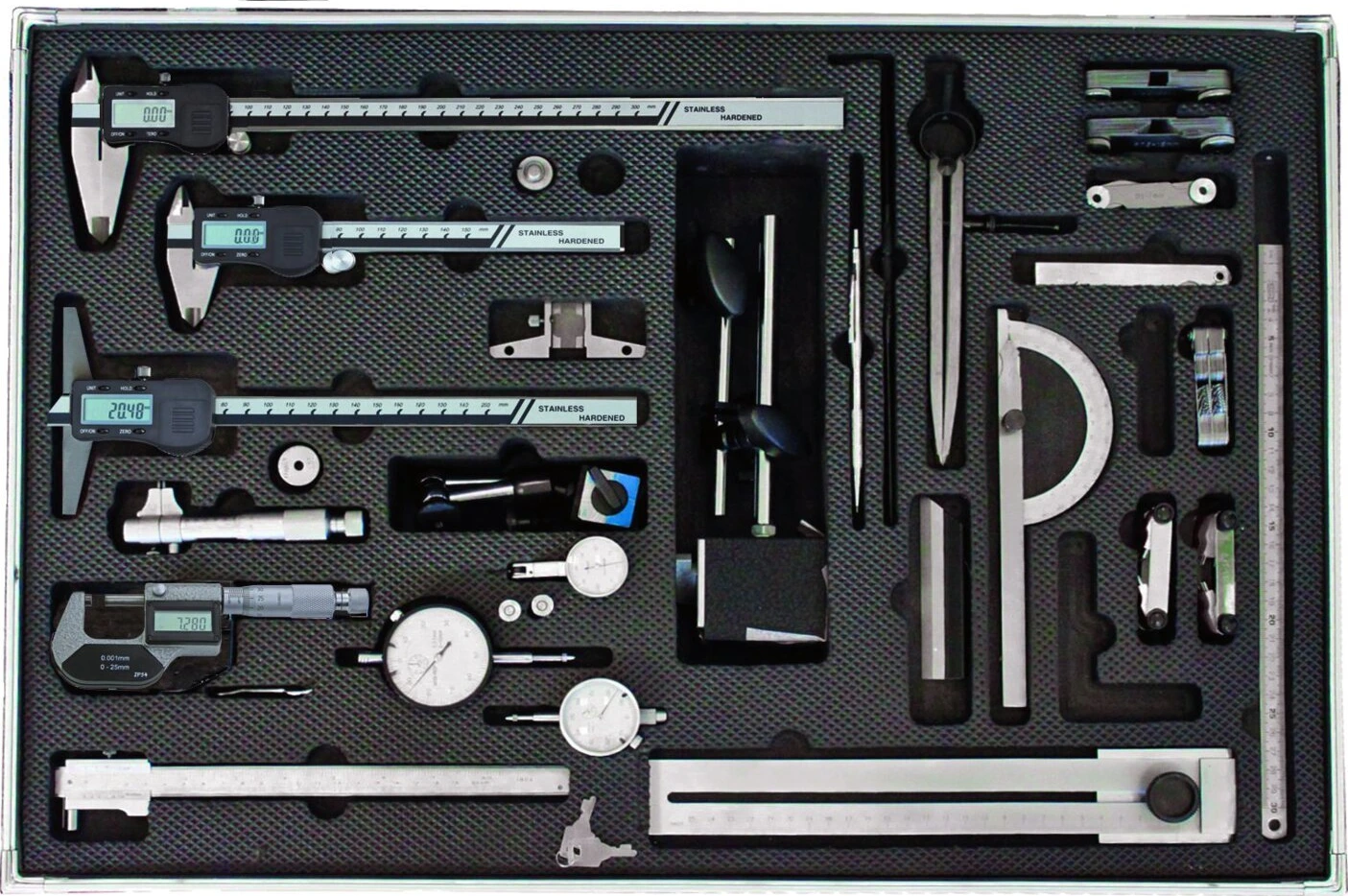 MIB, measuring tool set. 28-piece, 690 mm