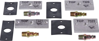 Brake bleeder air kits (4-p