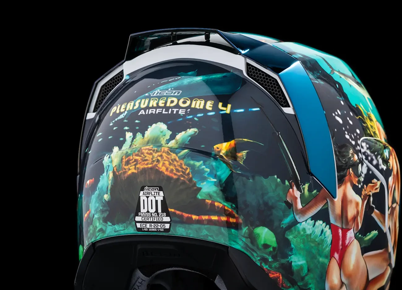 HELMET AIRFLITE PLEASUREDOME4 BLUE XS
