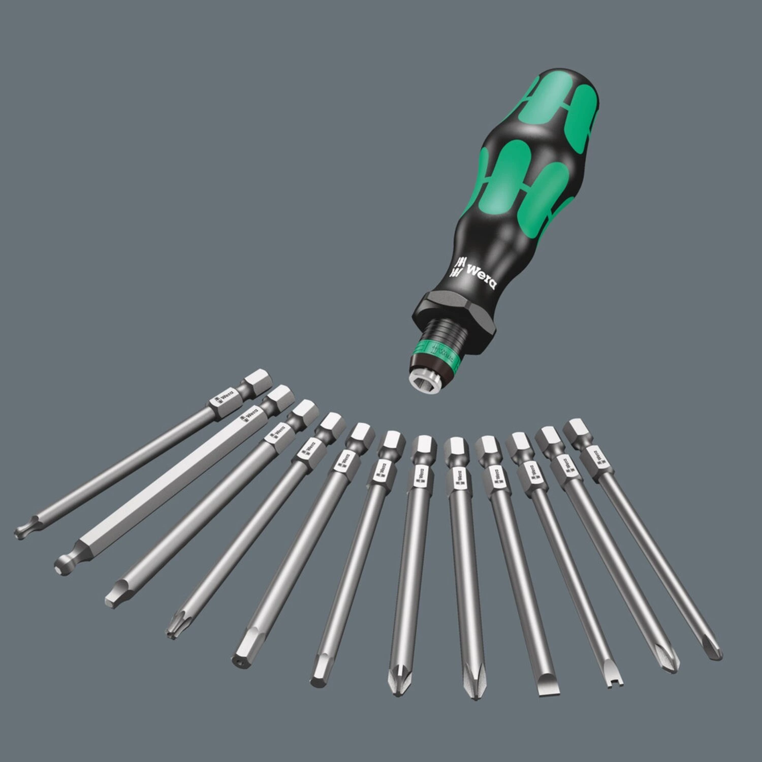 Wera bit pouch, bits & handle kit Kraftform Kompakt 66 KK