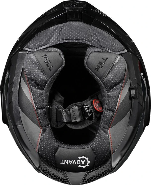 LS2 FF901 ADVANT X SOLID CARBON helmet - Gloss Black, S