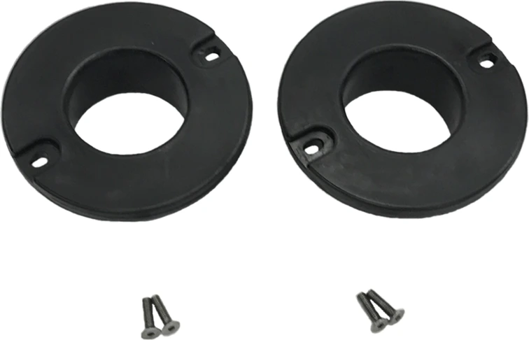Black — JetPort caurules uzmava 3" melna (2 gab.)