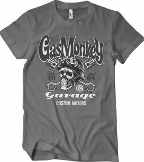 GMG Custom motors skull t-shirt