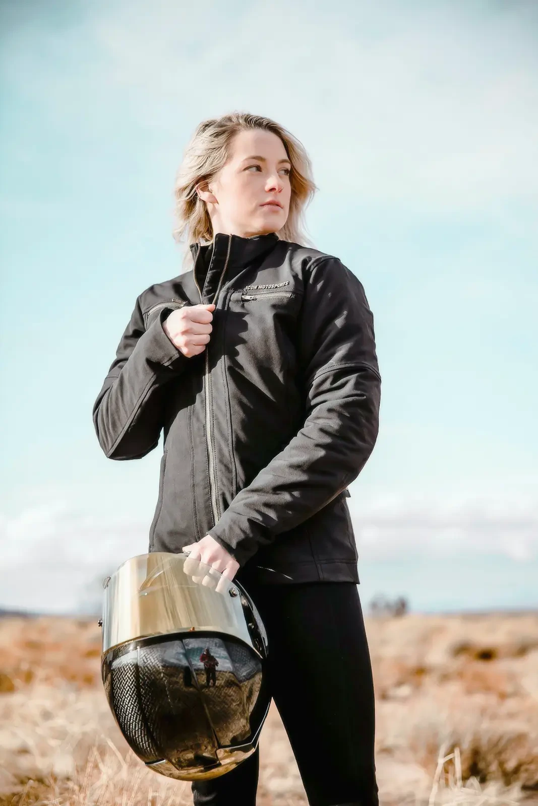 JACKET WM HELLA BLACK SM