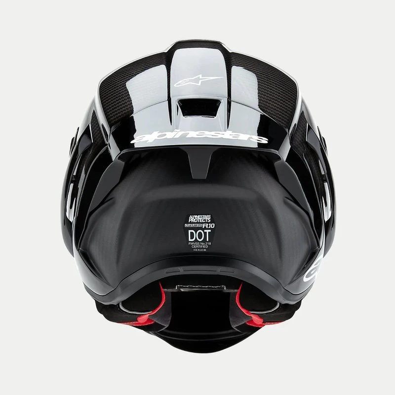 Alpinestars Helmet Supertech R10 Black/Carb, XS