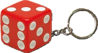 Triktopz Dice key chain