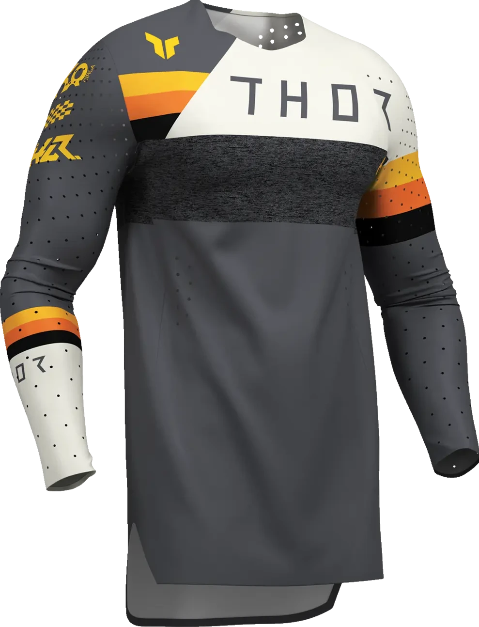 JERSEY SPORTMODE LEAGUE CHAR/WHT S