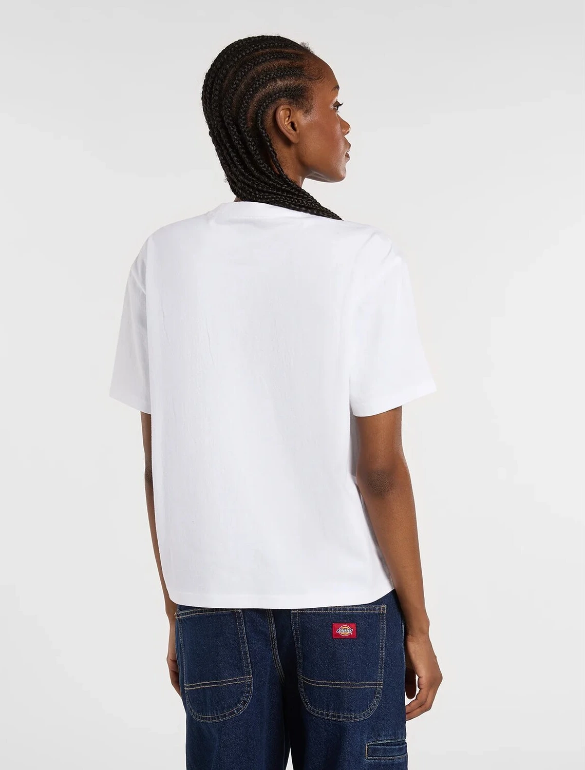 Dickies Icon Logo female t-shirt, White, M