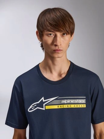 Alpinestars T-Shirt Partake SS CSF Blue, XXL