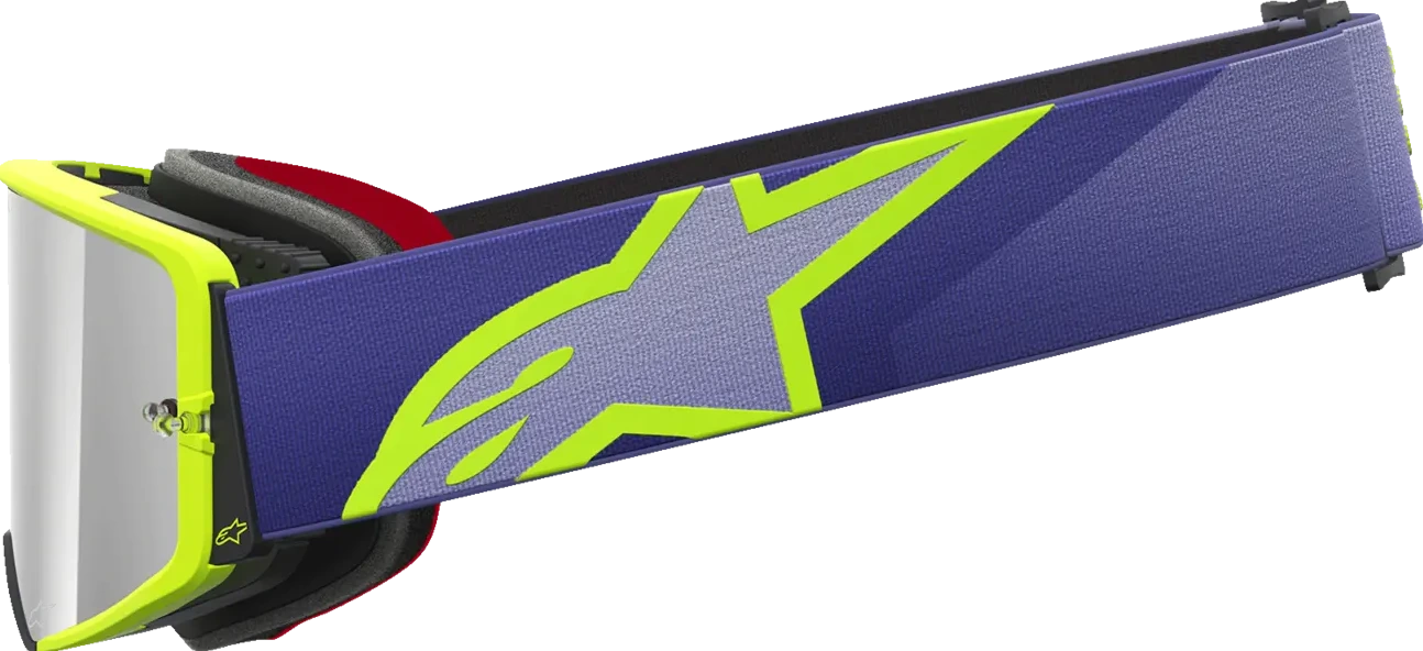 GOGGLE SUPERTECH CORP PURPLE/YL MIRROR-SIL