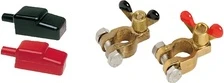 2 battery clamps+covers