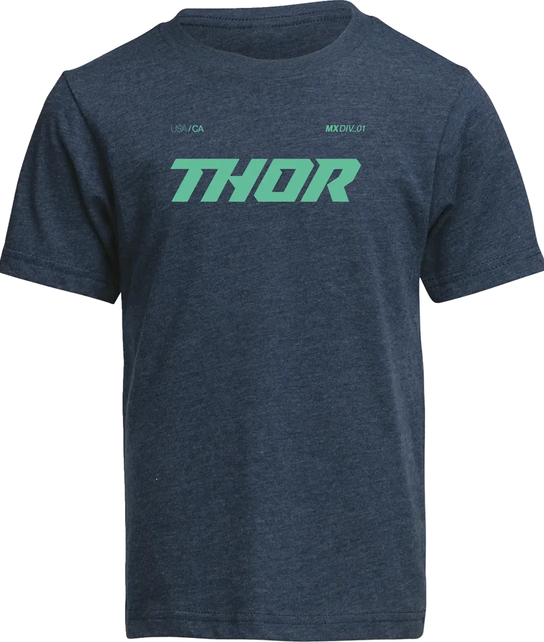 TEE YTH BRAVE PETROL BLUE XL