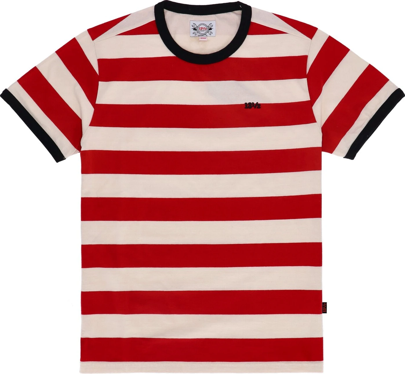 13 1/2 TSR t-shirt, Red, white, S