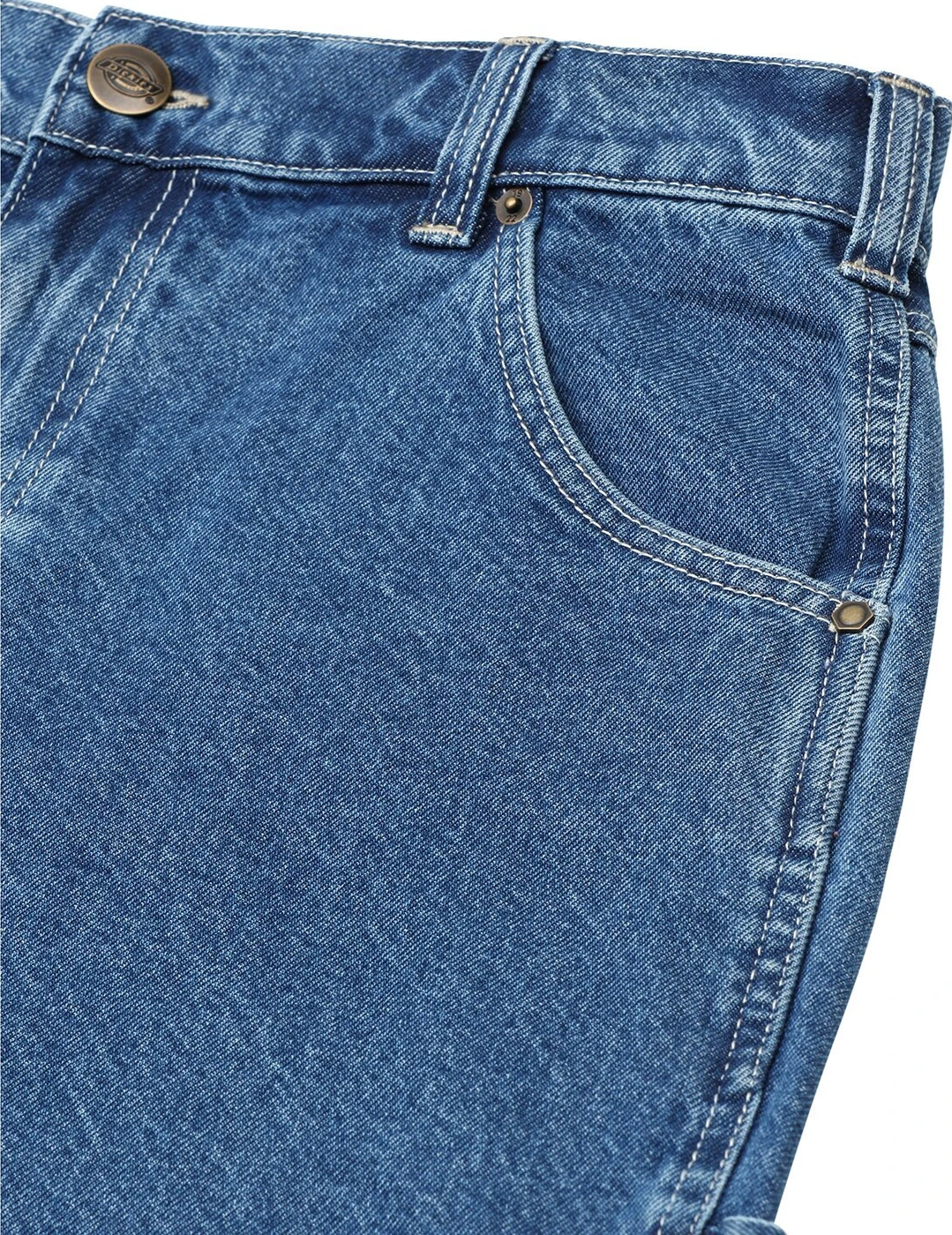 Dickies Garyville denim short classic blue, 30