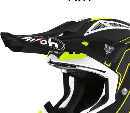 Airoh Aviator Ace Peak Art black matt