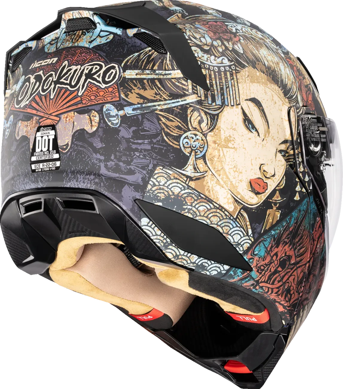 HELMET THRESHOLD ODOKURO BLACK XS
