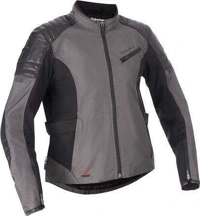 Halvarssons Textile Jacket Solberg Woman Dark grey/Black, 36