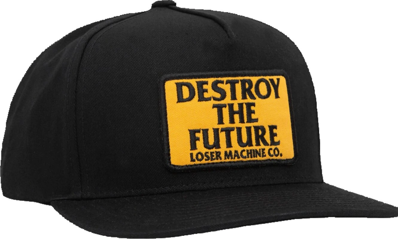 Loser Machine DTF snapback cap, Black