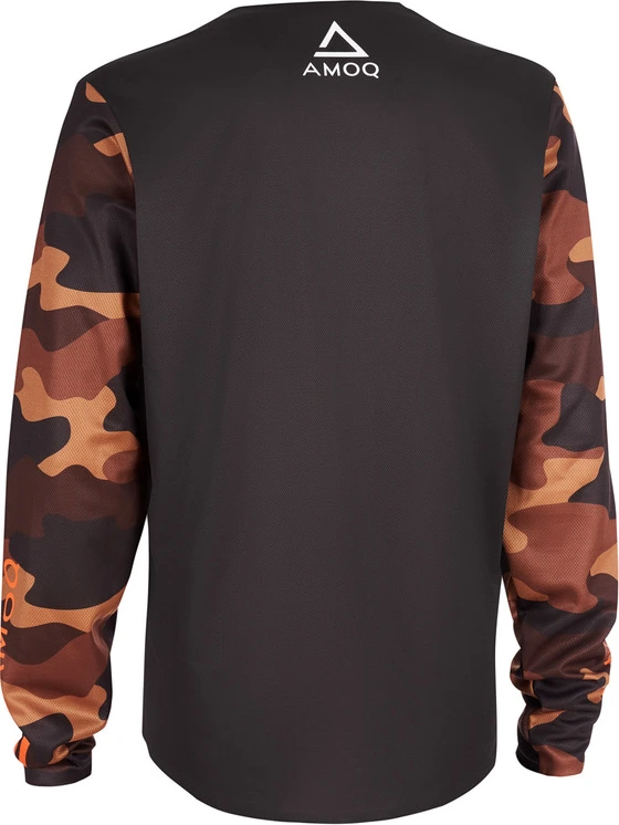AMOQ Ascent Comp Jersey Brown Camo, XS